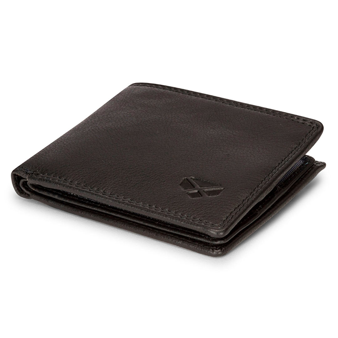 Hoggs of Fife Monarch Leather Credit Card Wallet #colour_black