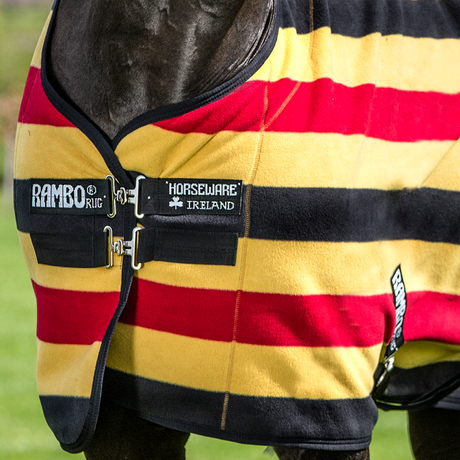 Horseware Ireland Rambo Deluxe Fleece #colour_witney-gold