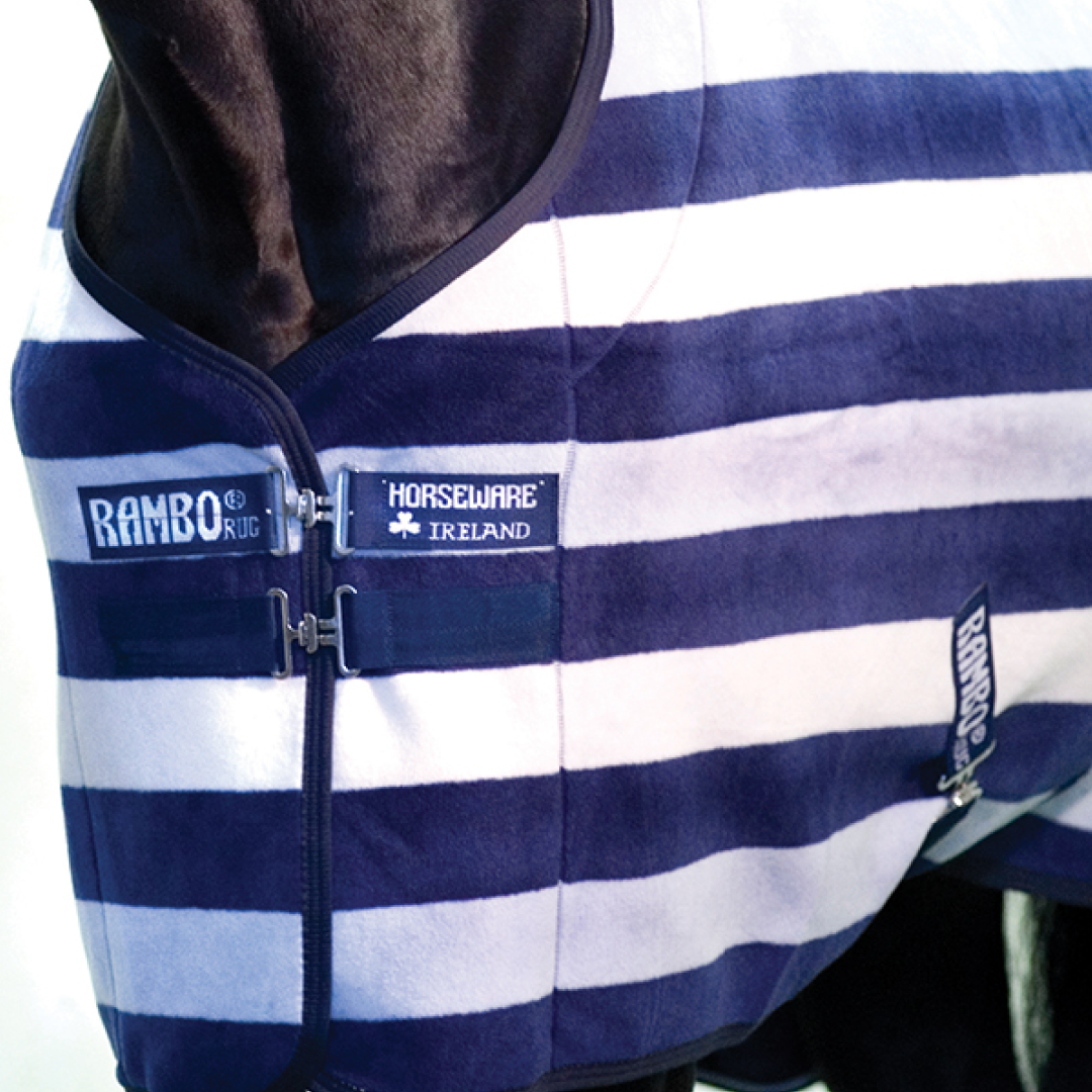 Horseware Ireland Rambo Deluxe Fleece #colour_witney-navy