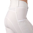 Montar Rebel High Waist Full Grip Breeches #colour_white