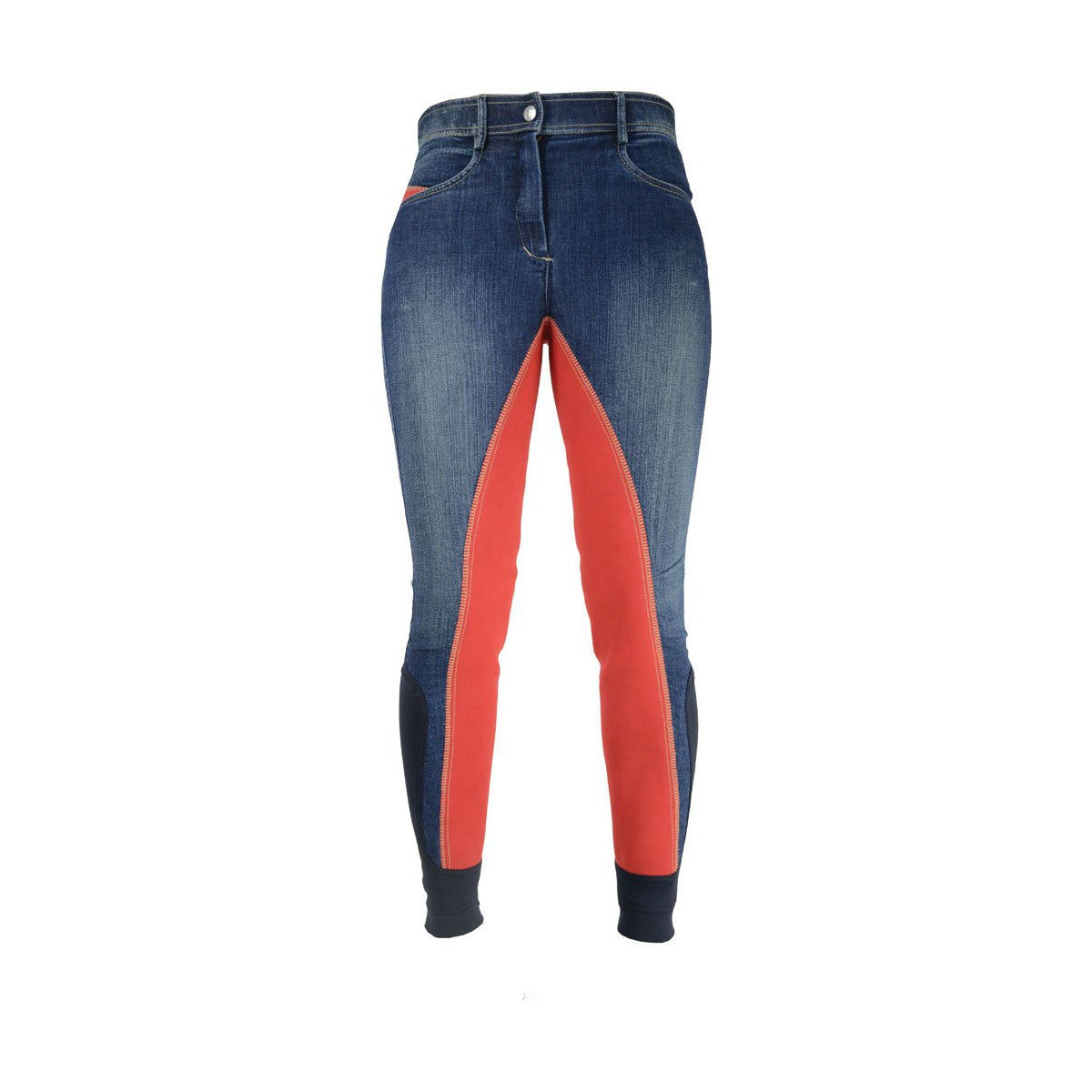 Pantalon d'équitation HyPERFORMANCE Rugby Denim pour femme