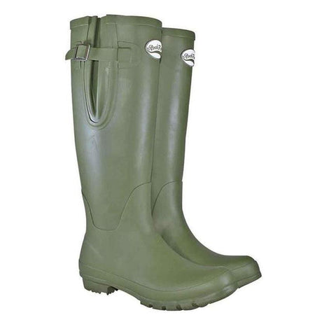 Rockfish Damen-Gummistiefel in hoher Passform, verstellbar, matt