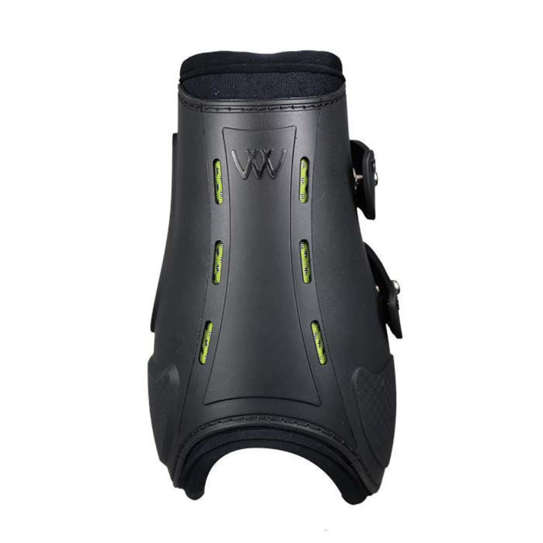 Woof Wear Vision Fetlock Boot #colour_black-lime