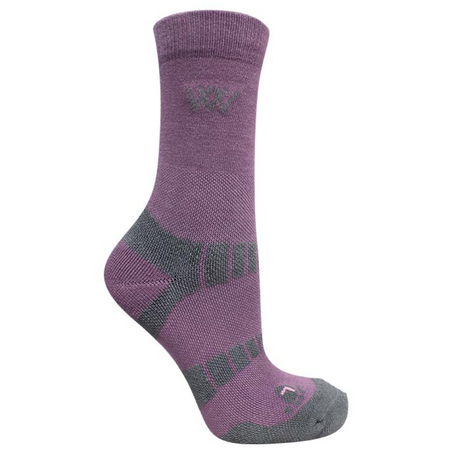 Woof Wear Short Bamboo Waffle Riding Socks