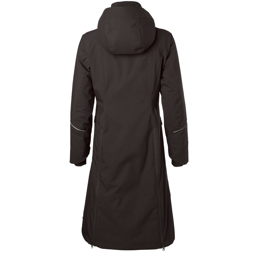 Stierna Chocolate Nova Rain Coat #colour_chocolate