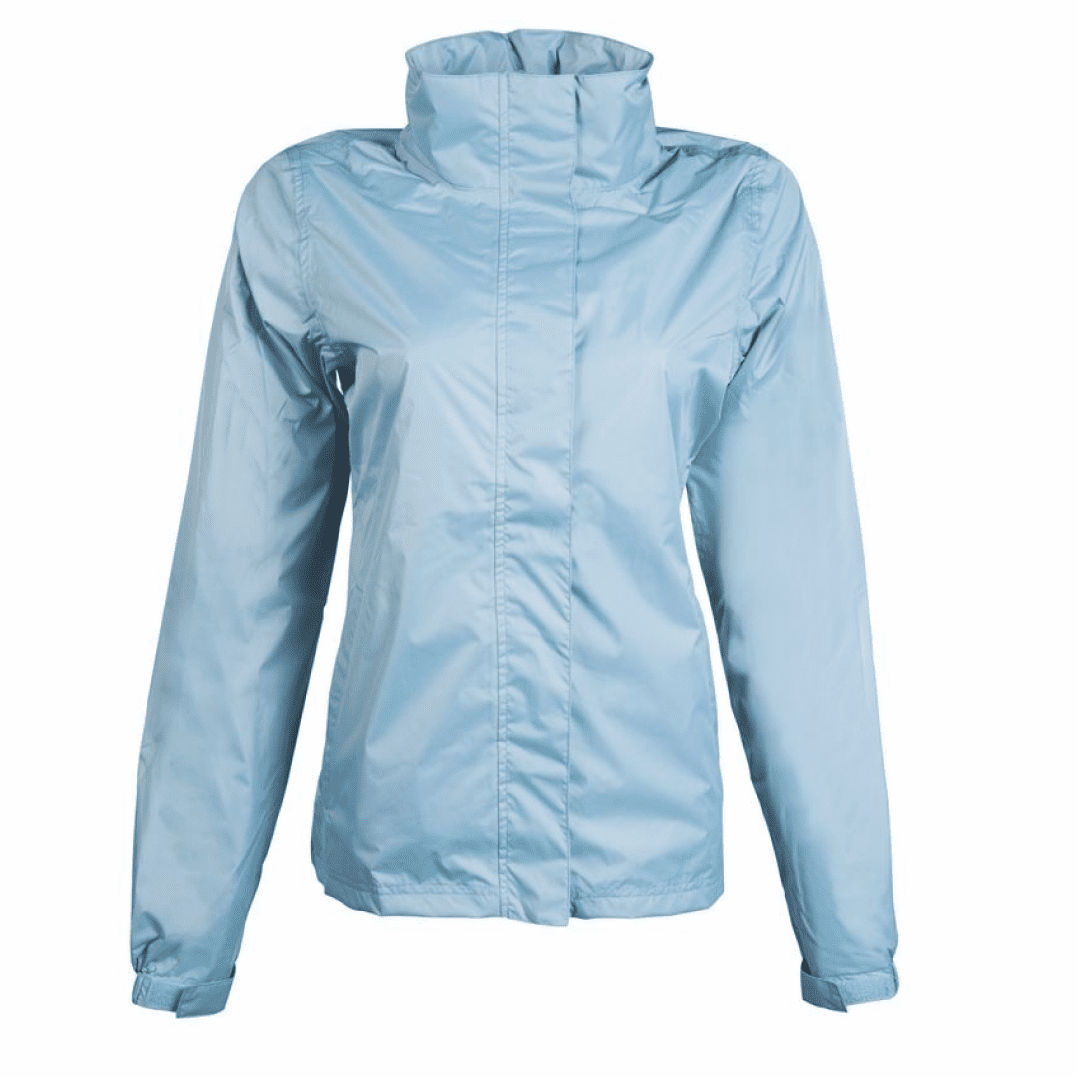 HKM London Style Rain Jacket #colour_smokey-blue