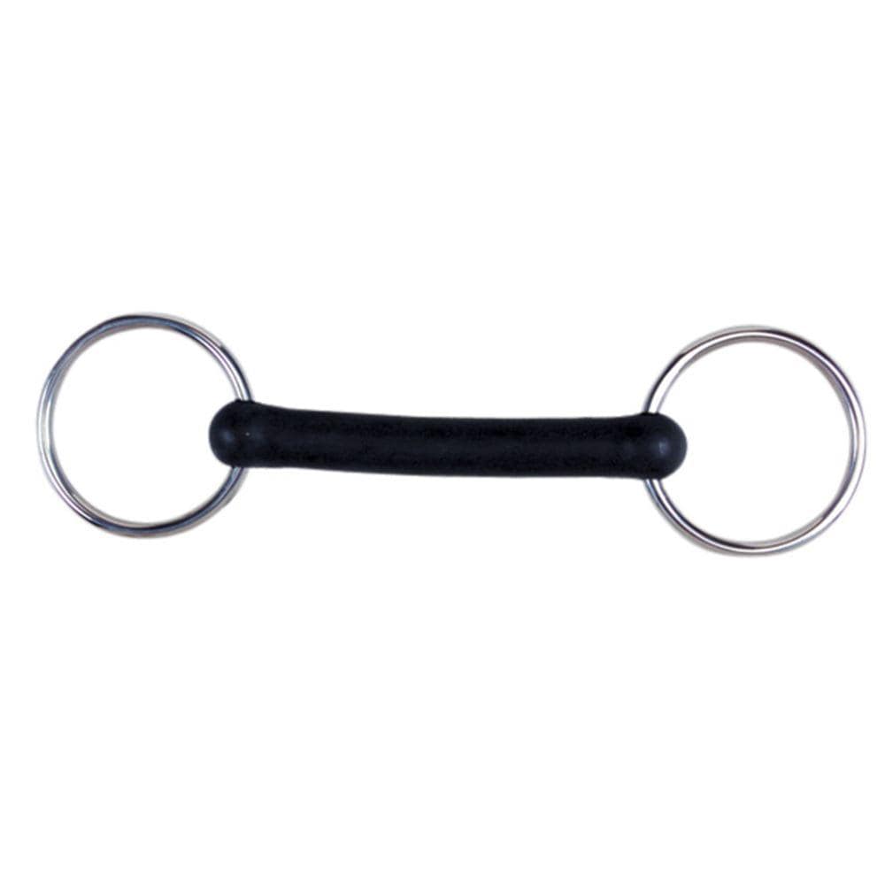 Korsteel Flexi Rubber Mullen Mouth Trensengebisse mit losem Ring