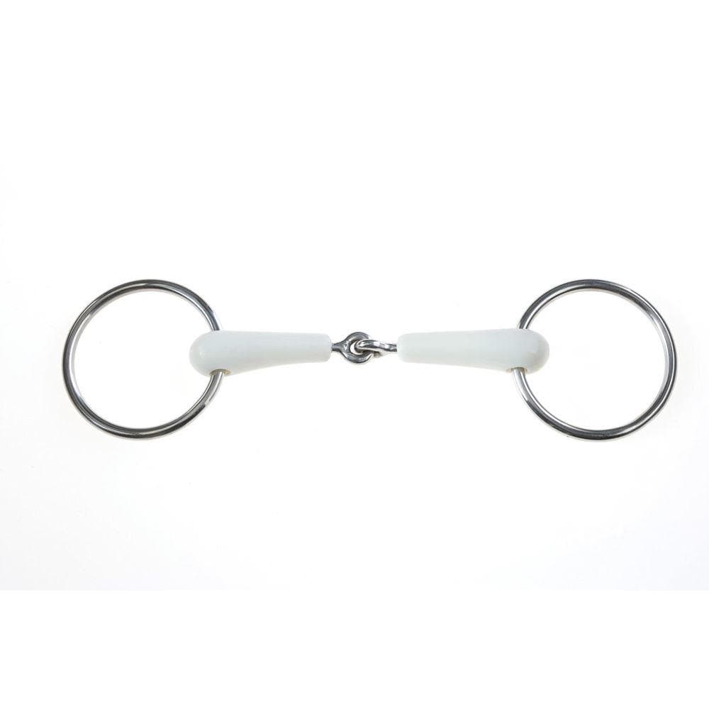 Mors à filet à anneau libre articulé Korsteel Flexi