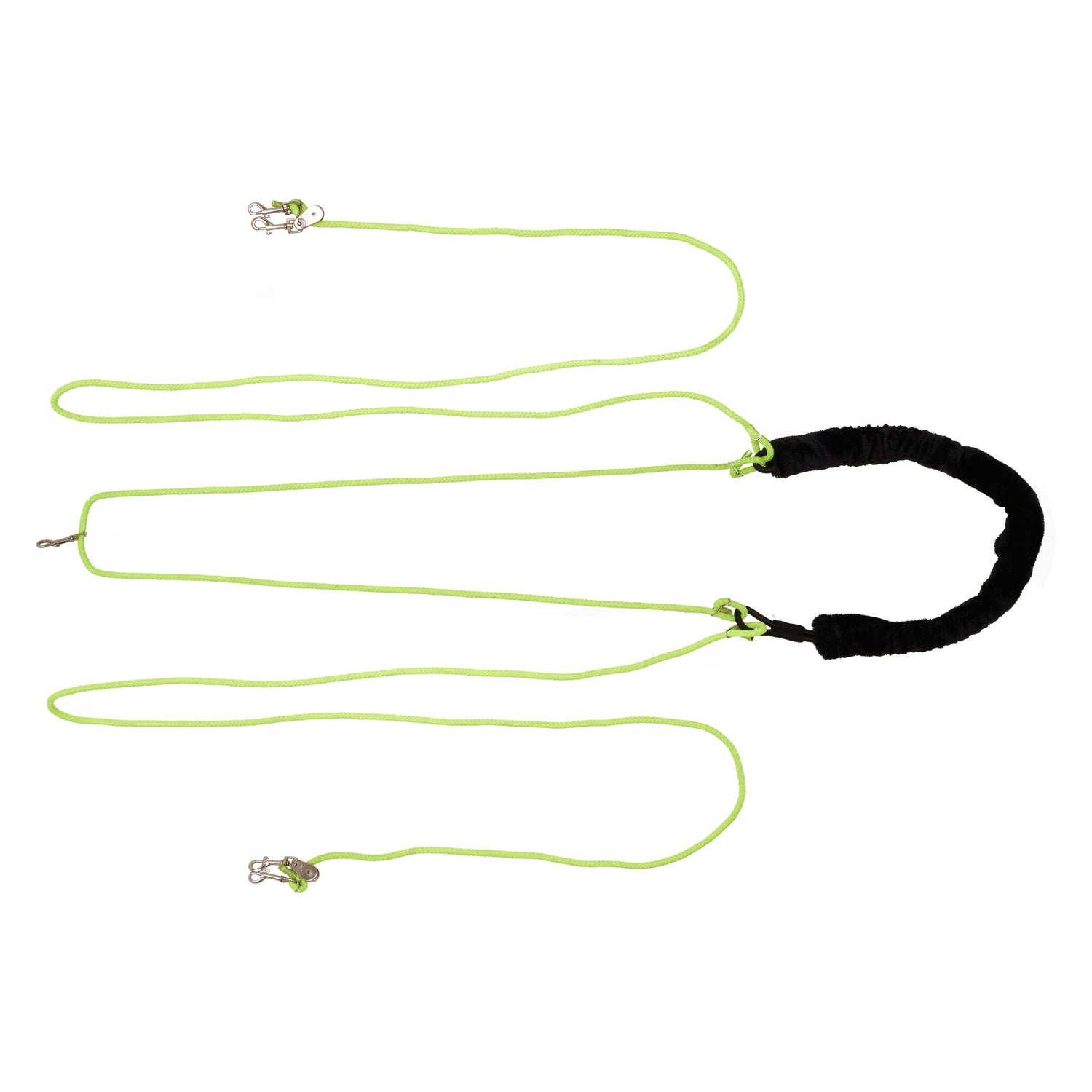 Imperial Riding Good Will Training Rein #colour_neon-yellow