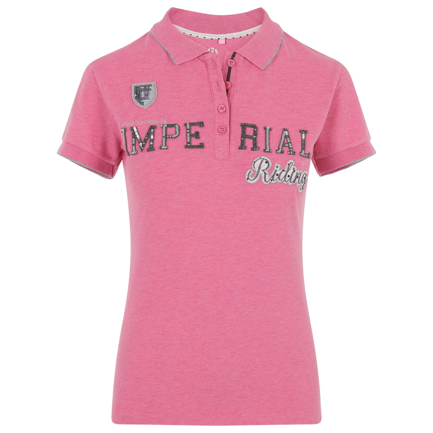 Imperial Riding Girly Polo Shirt #colour_rose