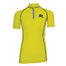 Woof Wear Young Rider Short Sleeve Riding Shirt #colour_sunshine-yellow