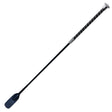 Woof Wear Twisted Riding Whip #colour_black-silver