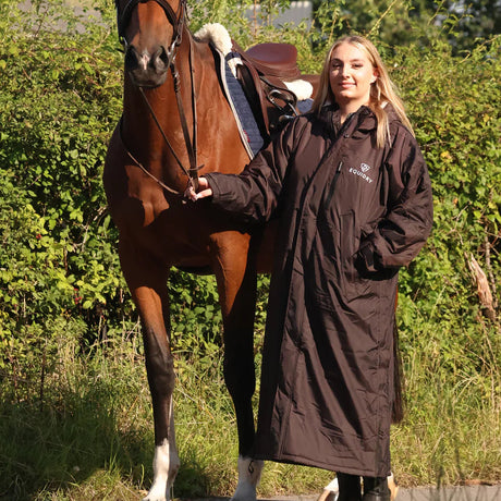 EQUIDRY Women's Thick Fleece Evolution #colour_rich-brown