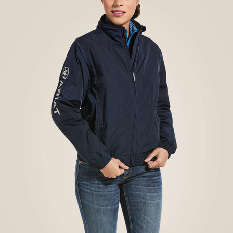 Ariat Women's Stable Insulated Jacket - Navy #colour_blue