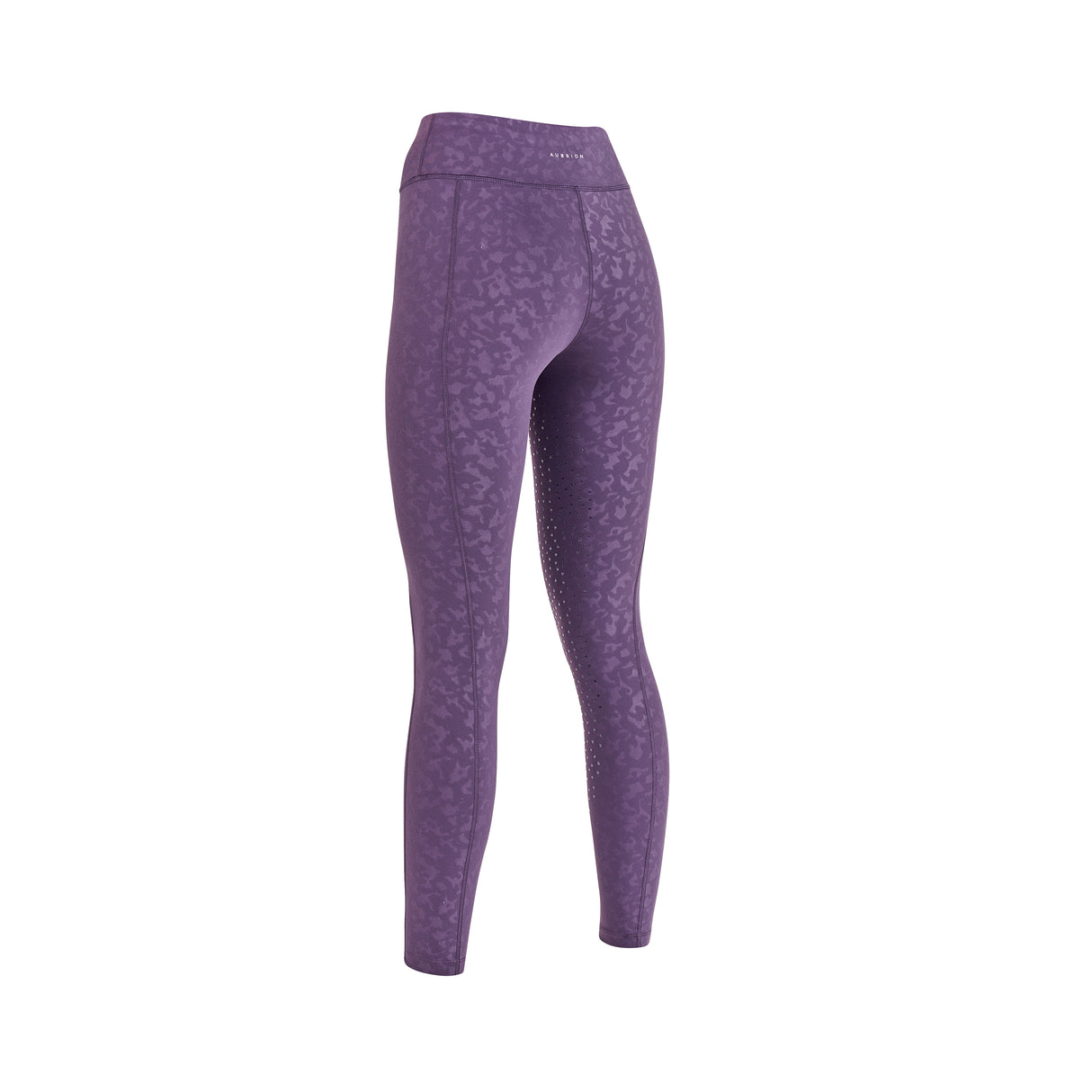 Shires Aubrion Ladies Non-Stop Riding Tights #colour_purple