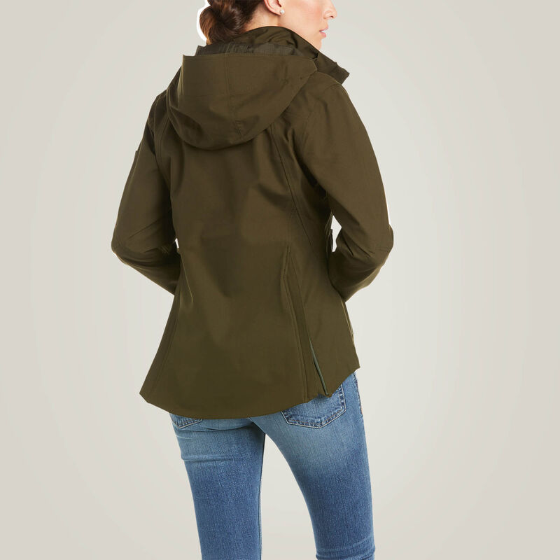 Ariat Women's Coastal Waterproof Jacket #colour_relic