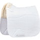 Weatherbeeta Prime Comfy Fleece Dressage Saddle Pad #colour_white