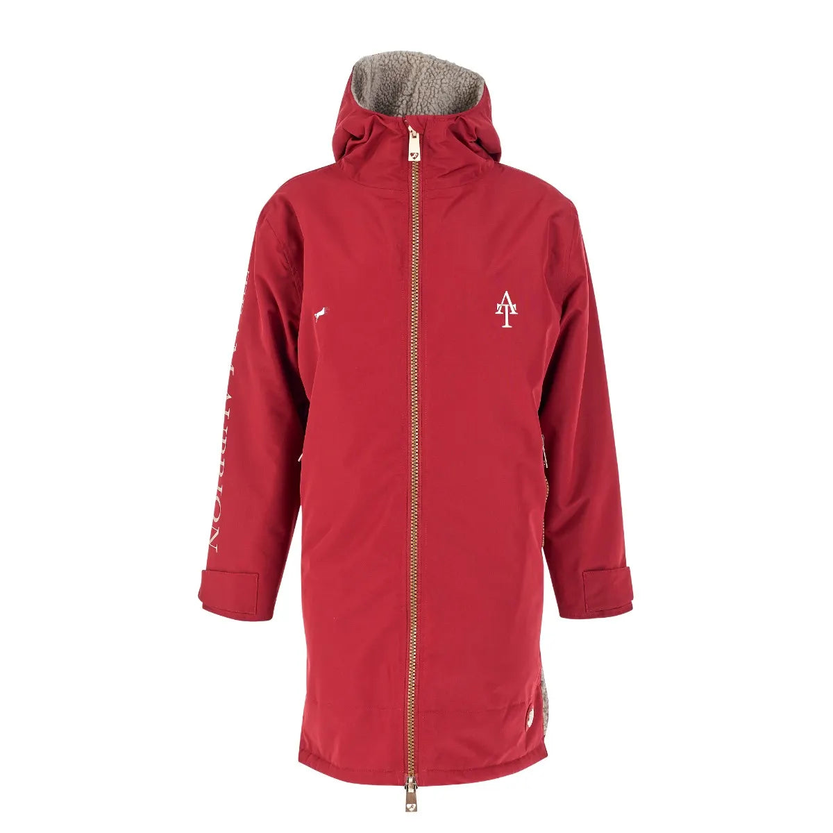 Shires Aubrion Team All Weather Young Rider Robe #colour_red