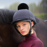 Shires Karben Graphite Luxe Jockey Skull #colour_black