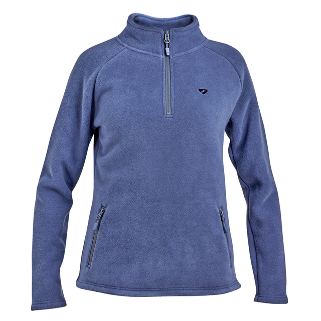 Shires Aubrion Restore Half Zip Fleece #colour_blue