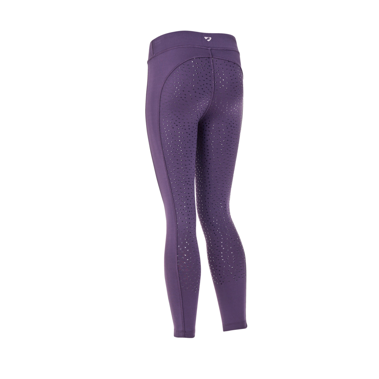 Shires Aubrion Shield Young Rider Riding Tights #colour_purple