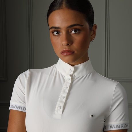 Shires Aubrion Attley Ladies Show Shirt #colour_white