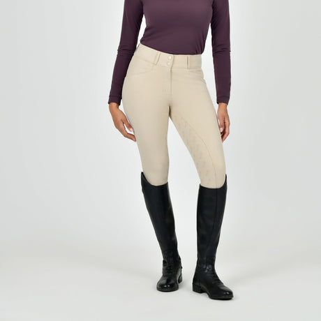 Dublin Ladies Cammy Comfort Twill Breeches #colour_biscuit