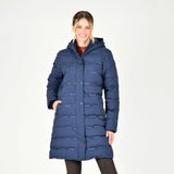 Weatherbeeta Ladies Helsinki Heat Seal Quilted Jacket #colour_navy-iris