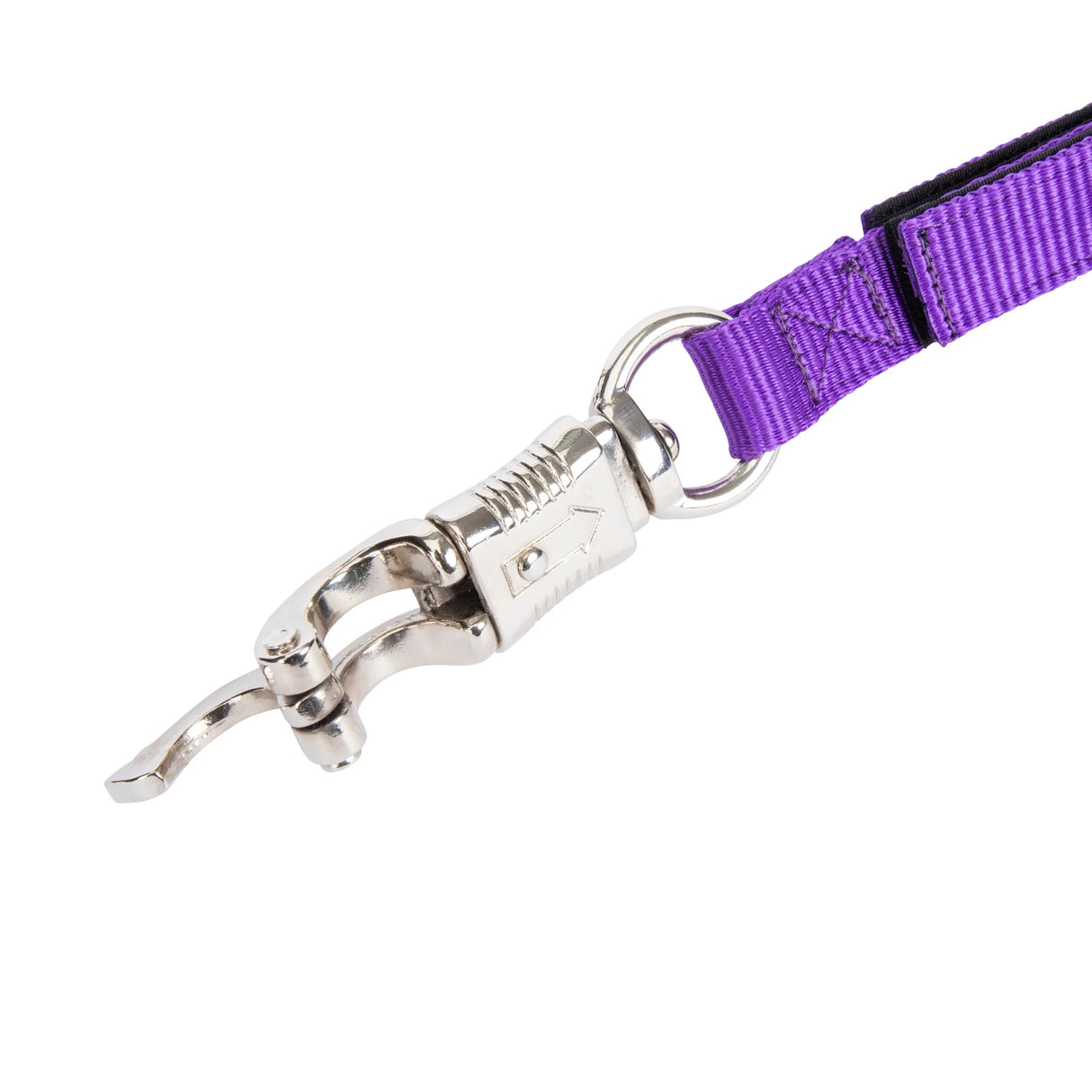 Shires Breakaway Trailer Tie #colour_purple