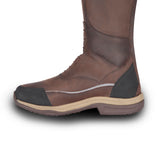 Shires Moretta Voltana Standard Children's Long XGRIP Boots #colour_brown