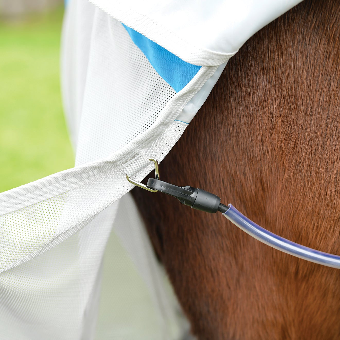 Weatherbeeta Comfitec Dual Shield Detach-A-Neck #colour_blue-grey