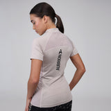 Shires Aubrion Ladies React Short Sleeve Base Layer #colour_sand