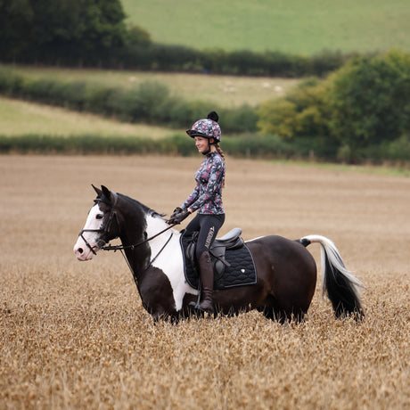 Shires Aubrion Young Rider React Long Sleeve Base Layer #colour_abstract