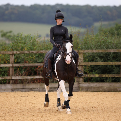 Shires Aubrion Young Rider React Long Sleeve Base Layer #colour_shadow