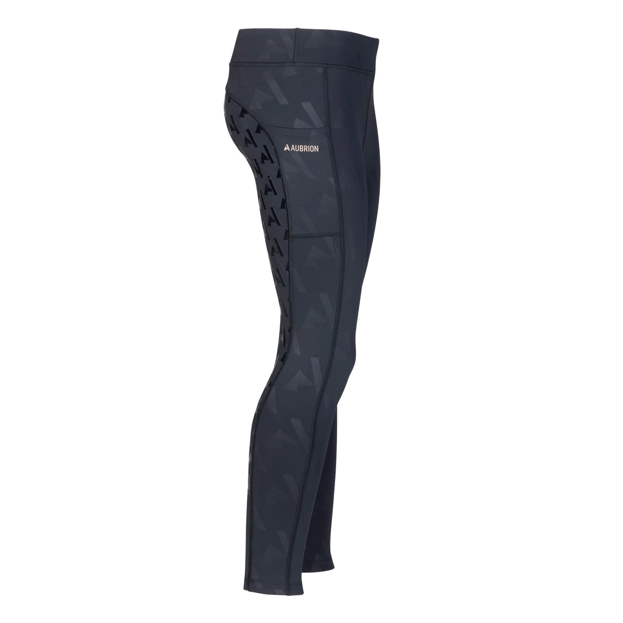 Shires Aubrion Young Rider React Winter Riding Tights #colour_shadow