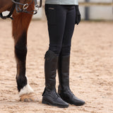 Shires Aubrion Young Rider React Winter Riding Tights #colour_shadow