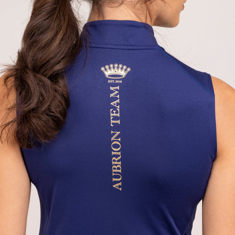 Shires Aubrion Ladies Team Sleeveless Base Layer #colour_midnight