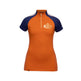 Shires Aubrion Ladies Team Short Sleeve Base Layer #colour_rust