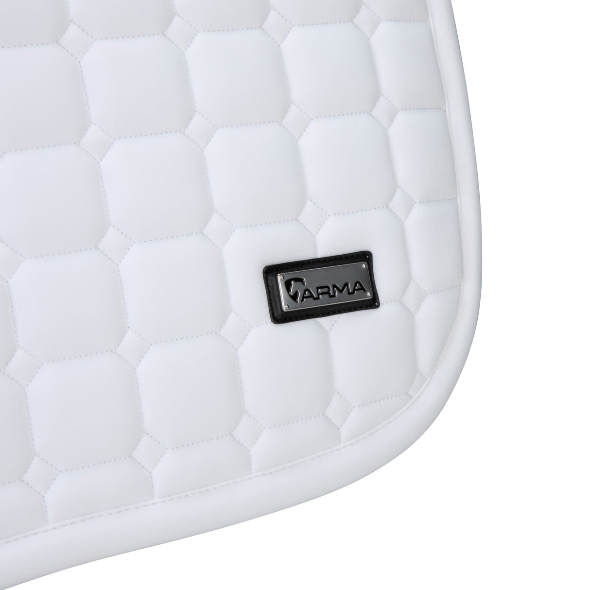 Shires ARMA Elegance 1.0 Jump Saddlecloth #colour_white