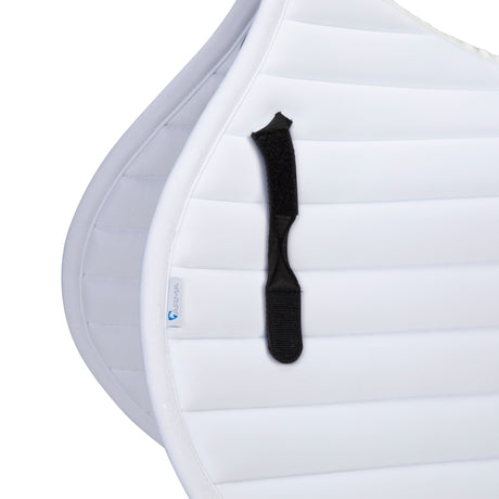 Shires ARMA Elegance 2.0 Jump Saddlecloth #colour_white