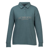 Shires Aubrion Equestrian Button Sweatshirt #colour_thyme