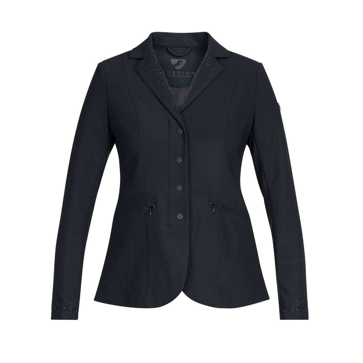 Shires Aubrion Ladies Optima-GX Show Jacket #colour_black