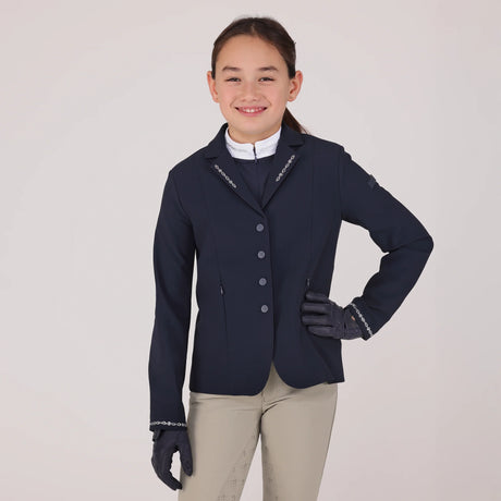 Shires Aubrion Children's Optima-LX Show Jacket #colour_navy