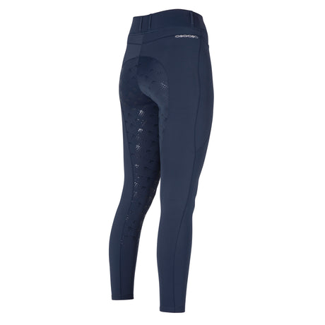 Shires Aubrion Optima LX Riding Tights #colour_navy