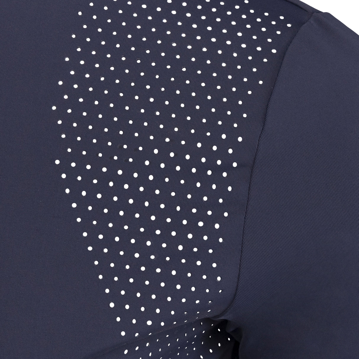 Shires Aubrion Optima QX Show Shirt - Young Rider #colour_navy