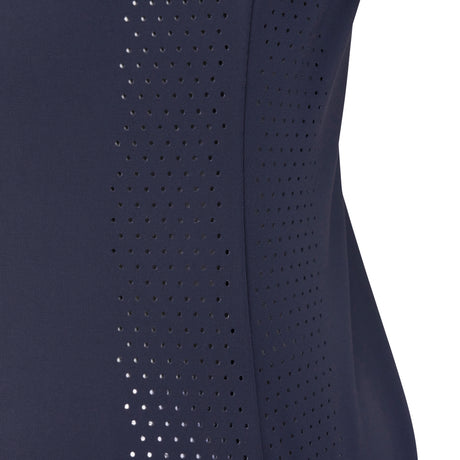 Shires Aubrion Optima QX Show Shirt - Young Rider #colour_navy