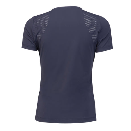 Shires Aubrion Optima QX Show Shirt - Young Rider #colour_navy