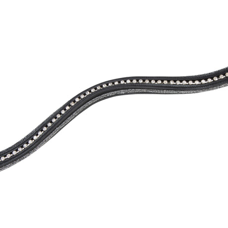 Shires Velociti RAPIDA Micro Mixed Diamante Browband #colour_black