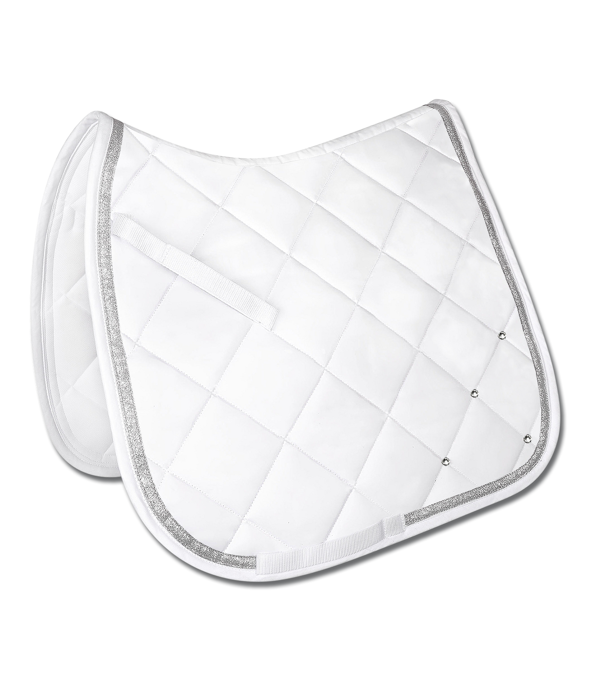 Waldhausen Competition Saddle Pad #colour_white-silver