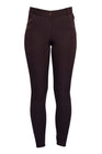 HKM Ladies Silicone Full Seat Riding Breeches -Rosegold Glamour- #colour_brown-rose-gold